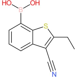 3-cyano-2-ethylbenzothiophene-7-boronic acid