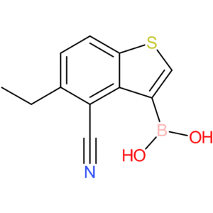 4-cyano-5-ethylbenzothiophene-3-boronic acid
