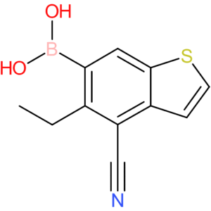 4-cyano-5-ethylbenzothiophene-6-boronic acid