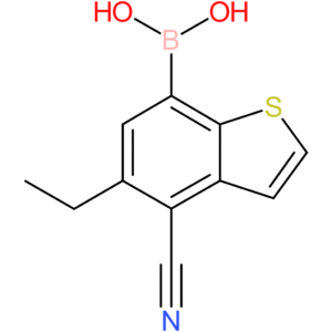 4-cyano-5-ethylbenzothiophene-7-boronic acid