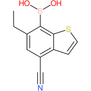 4-cyano-6-ethylbenzothiophene-7-boronic acid