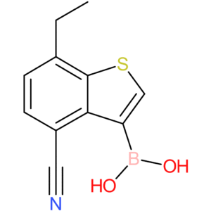 4-cyano-7-ethylbenzothiophene-3-boronic acid
