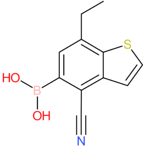 4-cyano-7-ethylbenzothiophene-5-boronic acid