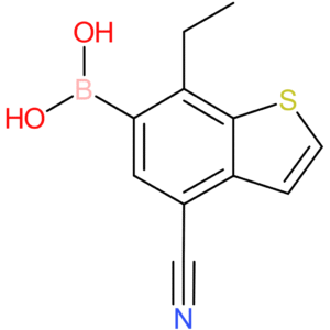 4-cyano-7-ethylbenzothiophene-6-boronic acid