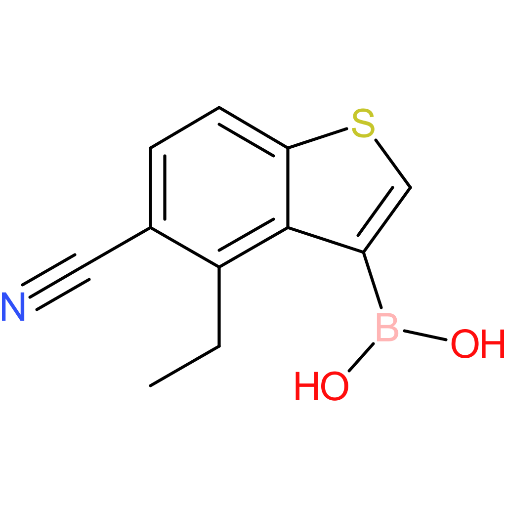 5-cyano-4-ethylbenzothiophene-3-boronic acid