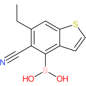 5-cyano-6-ethylbenzothiophene-4-boronic acid