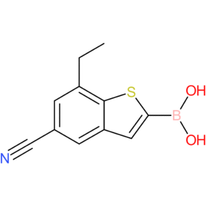 5-cyano-7-ethylbenzothiophene-2-boronic acid