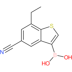 5-cyano-7-ethylbenzothiophene-3-boronic acid