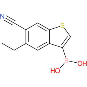 6-cyano-5-ethylbenzothiophene-3-boronic acid