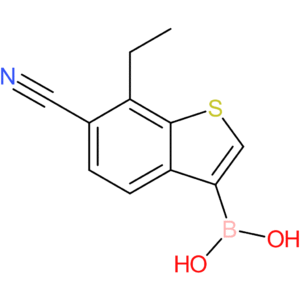 6-cyano-7-ethylbenzothiophene-3-boronic acid