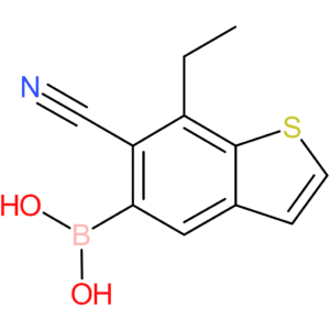 6-cyano-7-ethylbenzothiophene-5-boronic acid
