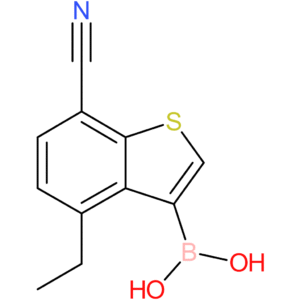 7-cyano-4-ethylbenzothiophene-3-boronic acid
