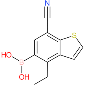 7-cyano-4-ethylbenzothiophene-5-boronic acid