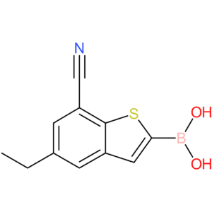 7-cyano-5-ethylbenzothiophene-2-boronic acid