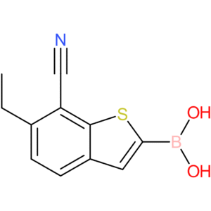 7-cyano-6-ethylbenzothiophene-2-boronic acid
