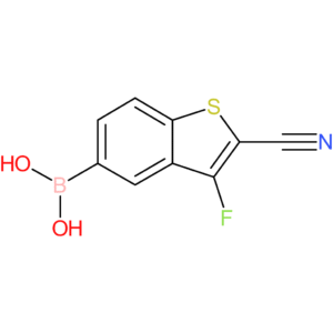 2-cyano-3-fluorobenzothiophene-5-boronic acid