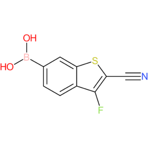 2-cyano-3-fluorobenzothiophene-6-boronic acid