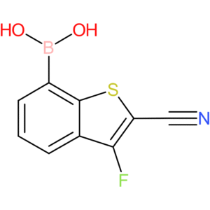 2-cyano-3-fluorobenzothiophene-7-boronic acid