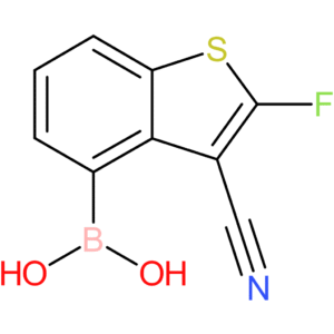 3-cyano-2-fluorobenzothiophene-4-boronic acid