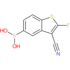 3-cyano-2-fluorobenzothiophene-5-boronic acid