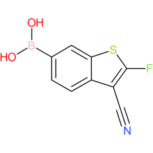 3-cyano-2-fluorobenzothiophene-6-boronic acid