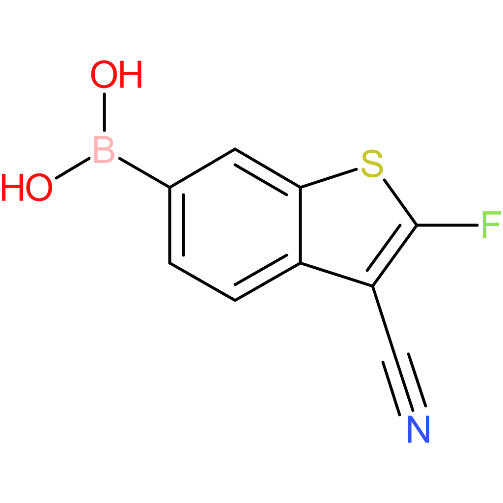 3-cyano-2-fluorobenzothiophene-6-boronic acid