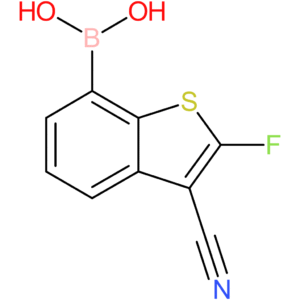 3-cyano-2-fluorobenzothiophene-7-boronic acid