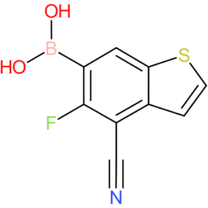 4-cyano-5-fluorobenzothiophene-6-boronic acid