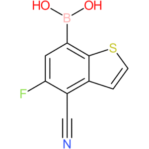 4-cyano-5-fluorobenzothiophene-7-boronic acid