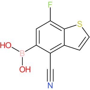 4-cyano-7-fluorobenzothiophene-5-boronic acid