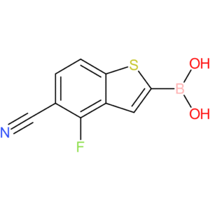 5-cyano-4-fluorobenzothiophene-2-boronic acid