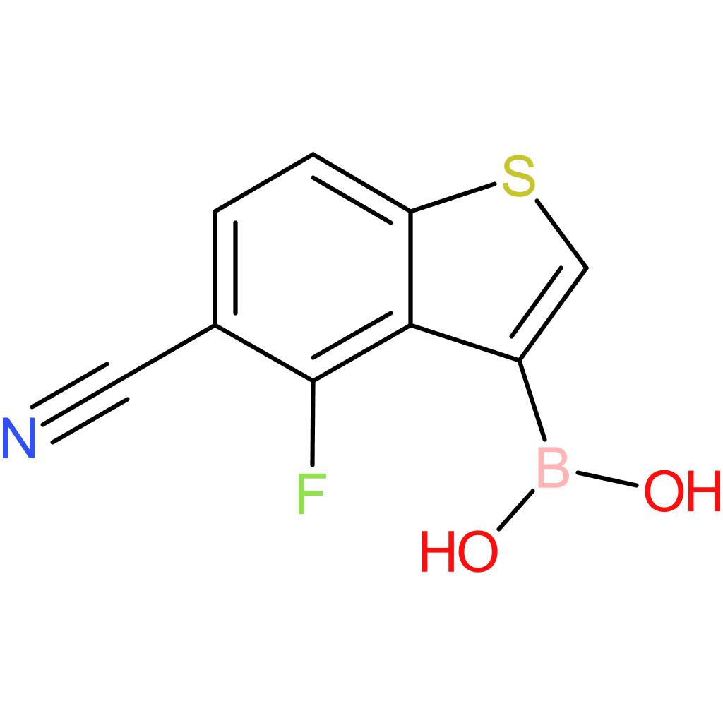 5-cyano-4-fluorobenzothiophene-3-boronic acid