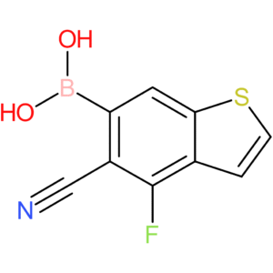 5-cyano-4-fluorobenzothiophene-6-boronic acid