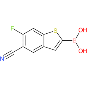 5-cyano-6-fluorobenzothiophene-2-boronic acid