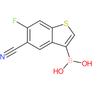 5-cyano-6-fluorobenzothiophene-3-boronic acid