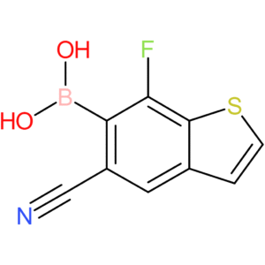 5-cyano-7-fluorobenzothiophene-6-boronic acid
