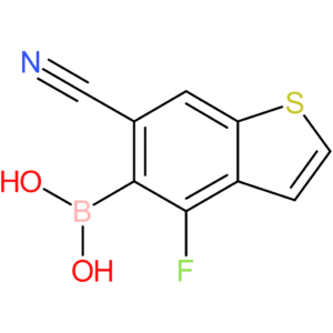 6-cyano-4-fluorobenzothiophene-5-boronic acid