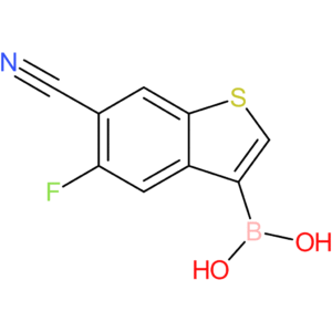 6-cyano-5-fluorobenzothiophene-3-boronic acid