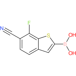 6-cyano-7-fluorobenzothiophene-2-boronic acid