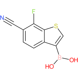 6-cyano-7-fluorobenzothiophene-3-boronic acid