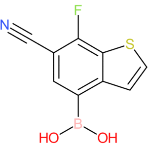 6-cyano-7-fluorobenzothiophene-4-boronic acid