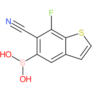 6-cyano-7-fluorobenzothiophene-5-boronic acid