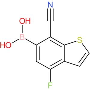 7-cyano-4-fluorobenzothiophene-6-boronic acid