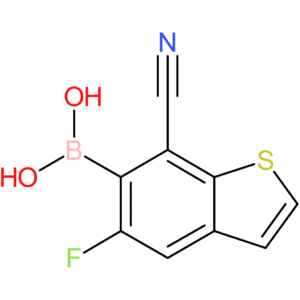 7-cyano-5-fluorobenzothiophene-6-boronic acid