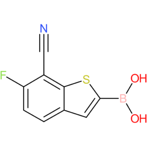 7-cyano-6-fluorobenzothiophene-2-boronic acid