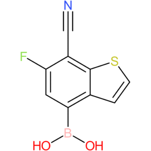 7-cyano-6-fluorobenzothiophene-4-boronic acid