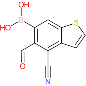 4-cyano-5-formylbenzothiophene-6-boronic acid