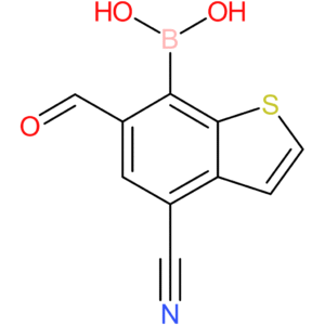 4-cyano-6-formylbenzothiophene-7-boronic acid