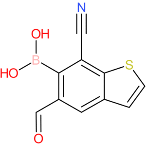 7-cyano-5-formylbenzothiophene-6-boronic acid