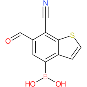 7-cyano-6-formylbenzothiophene-4-boronic acid